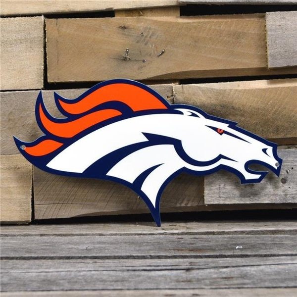 Authentic Street Signs Authentic Street Signs 99009 12 in. Denver Broncos Steel Logo 99009